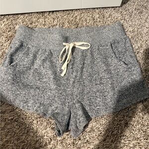 Cozy Gray Express Women's Shorts